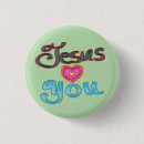 Search for jesus loves you buttons Christian