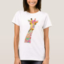 Search for giraffe pattern tshirts Animal