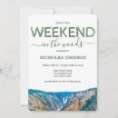Search for weekend bachelor party invitations Rustic