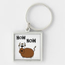 Search for brown cow keychains Funny