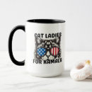 Search for funny cat lady mugs Political