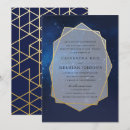 Search for midnight blue wedding invitations Constellation