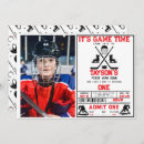 Search for hockey birthday invitations Boy