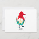 Search for gnome holiday cards Elf