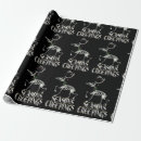 Search for gothic christmas wrapping paper Creepy