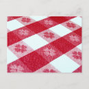 Recherche de nappes cartes postales Rouge
