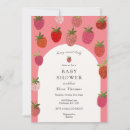 Recherche de strawberry baby shower invitations Baies