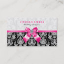 Search for bow business cards Elegant