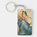 Search for mother and children keychains Madonna