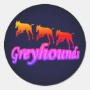 Search for greyhound stickers Dog