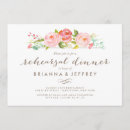 Search for rose rehearsal dinner invitations Flowers