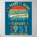 Search for 75th birthday posters 1951