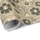 Search for brown and gold wrapping paper Geometric