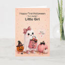 Search for girl halloween cards Cute ghost