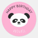 Search for girl panda stickers Birthday