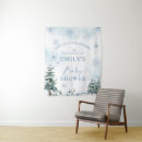 Recherche de baby shower backdrops Pays des merveilles hivernales