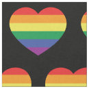 Search for rainbow heart fabric Gay