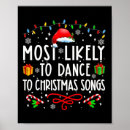 Search for christmas song posters Cats