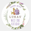 Search for monkey birthday party stickers Boy