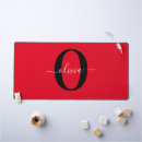 Search for red and black mousepads Monogrammed