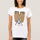 Search for bongo womens tshirts Music