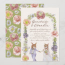 Search for rabbit wedding invitations Whimsical