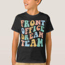 Recherche de secrétaire de bureau tshirts Équipe