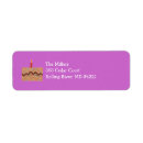 Search for birthday cake return address labels Party