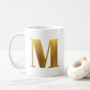 Search for monogram m mugs Elegant