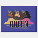 Recherche de conception unique rectangulaires magnets Licorne afro