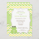 Recherche de frog baby shower invitations Vert