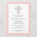 Search for formal christening invitations Girl