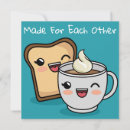 Search for toasted bread cards Kawaii