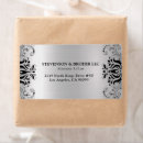 Search for silver metallic wedding stickers Black