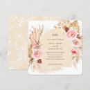 Search for champagne square invitations Floral