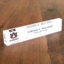 Search for college name plates Auburn university