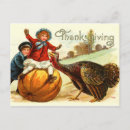 Search for vintage girl thanksgiving cards Children