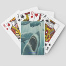 Recherche de grands poissons jeux de cartes Requin