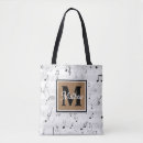 Search for white note bags Black and white