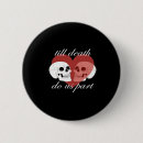 Recherche de mariage gothique badges Squelette