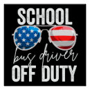 Search for school bus posters Driver