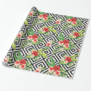 Search for black and white flowers wrapping paper Modern