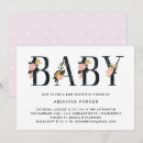 Search for text baby shower invitations Typography