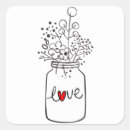Search for black and white flower stickers Rustic