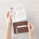 Search for lines wedding invitations Terracotta