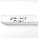 Search for manager name plates Management