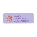 Search for sugar return address labels Pink