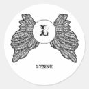 Search for angel initial stickers Letter