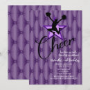 Recherche de cheerleading invitations Pom pom girl