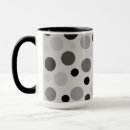 Search for grey polka dot mugs Modern